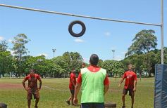 Foto de la galería: Primera prueba de carrera inclusiva en barro en el Centro de Cazadores
