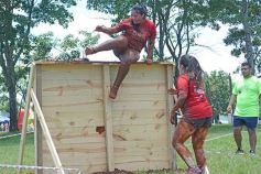 Foto de la galería: Primera prueba de carrera inclusiva en barro en el Centro de Cazadores