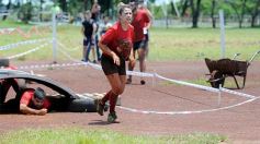 Foto de la galería: Primera prueba de carrera inclusiva en barro en el Centro de Cazadores
