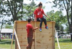 Foto de la galería: Primera prueba de carrera inclusiva en barro en el Centro de Cazadores