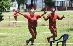 Foto de la galería: Primera prueba de carrera inclusiva en barro en el Centro de Cazadores