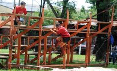 Foto de la galería: Primera prueba de carrera inclusiva en barro en el Centro de Cazadores