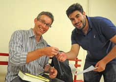 Foto de la galería: Festejo del Día del Periodista Deportivo en el club Guaraní