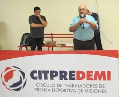 Foto de la galería: Festejo del Día del Periodista Deportivo en el club Guaraní