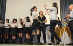 Foto de la galería: Cierre de año y colación de los chicos del Colegio del Carmen en el Centro de Convenciones