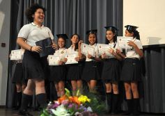 Foto de la galería: Cierre de año y colación de los chicos del Colegio del Carmen en el Centro de Convenciones