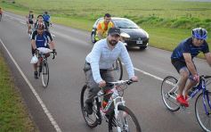 Foto de la galería: Conmovedora muestra de fe: los ciclistas que llevaron su amor por la Virgen a Itatí