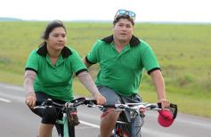 Foto de la galería: Conmovedora muestra de fe: los ciclistas que llevaron su amor por la Virgen a Itatí