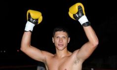 Sixto Fotografías. Deportes. Escuela de Boxeo - "La Joya" Andino sumó su 13a victoria: fue por nocaut ante "Polentita" Rodríguez