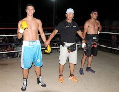 Foto de la galería: "La Joya" Andino sumó su 13a victoria: fue por nocaut ante "Polentita" Rodríguez