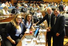 Foto de la galería: Juraron los nuevos diputados y volvieron a elegir a Carlos Rovira como presidente de la Cámara