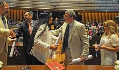 Foto de la galería: Juraron los nuevos diputados y volvieron a elegir a Carlos Rovira como presidente de la Cámara