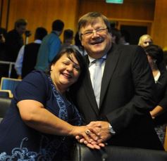 Foto de la galería: Juraron los nuevos diputados y volvieron a elegir a Carlos Rovira como presidente de la Cámara