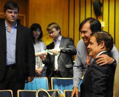Foto de la galería: Juraron los nuevos diputados y volvieron a elegir a Carlos Rovira como presidente de la Cámara