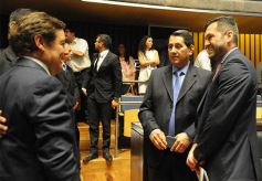 Foto de la galería: Juraron los nuevos diputados y volvieron a elegir a Carlos Rovira como presidente de la Cámara