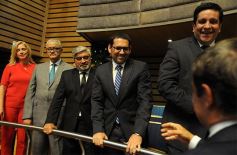 Foto de la galería: Juraron los nuevos diputados y volvieron a elegir a Carlos Rovira como presidente de la Cámara