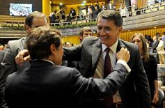 Foto de la galería: Juraron los nuevos diputados y volvieron a elegir a Carlos Rovira como presidente de la Cámara
