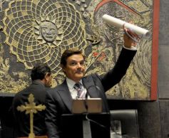 Foto de la galería: Juraron los nuevos diputados y volvieron a elegir a Carlos Rovira como presidente de la Cámara