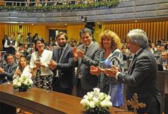 Foto de la galería: Juraron los nuevos diputados y volvieron a elegir a Carlos Rovira como presidente de la Cámara