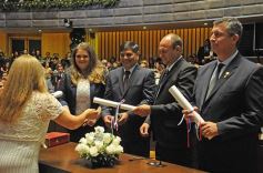 Foto de la galería: Juraron los nuevos diputados y volvieron a elegir a Carlos Rovira como presidente de la Cámara