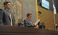 Foto de la galería: Juraron los nuevos diputados y volvieron a elegir a Carlos Rovira como presidente de la Cámara