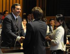 Foto de la galería: Juraron los nuevos diputados y volvieron a elegir a Carlos Rovira como presidente de la Cámara