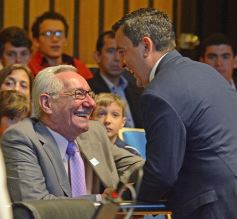 Foto de la galería: Juraron los nuevos diputados y volvieron a elegir a Carlos Rovira como presidente de la Cámara