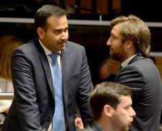 Foto de la galería: Juraron los nuevos diputados y volvieron a elegir a Carlos Rovira como presidente de la Cámara