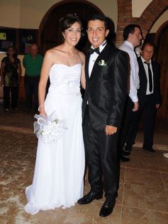 Foto de la galería: Marina y Lucas llegaron al altar: que vivan los novios!!!