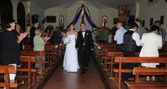 Foto de la galería: Marina y Lucas llegaron al altar: que vivan los novios!!!