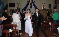 Foto de la galería: Marina y Lucas llegaron al altar: que vivan los novios!!!