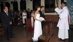 Foto de la galería: Marina y Lucas llegaron al altar: que vivan los novios!!!