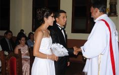 Foto de la galería: Marina y Lucas llegaron al altar: que vivan los novios!!!