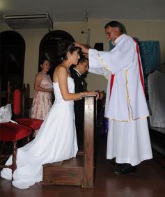 Foto de la galería: Marina y Lucas llegaron al altar: que vivan los novios!!!