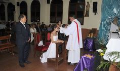 Foto de la galería: Marina y Lucas llegaron al altar: que vivan los novios!!!