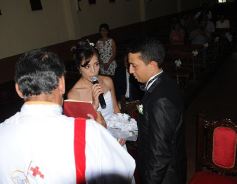 Foto de la galería: Marina y Lucas llegaron al altar: que vivan los novios!!!