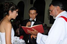 Foto de la galería: Marina y Lucas llegaron al altar: que vivan los novios!!!