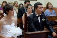 Foto de la galería: Marina y Lucas llegaron al altar: que vivan los novios!!!