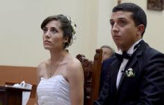 Foto de la galería: Marina y Lucas llegaron al altar: que vivan los novios!!!