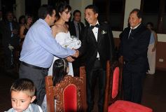 Foto de la galería: Marina y Lucas llegaron al altar: que vivan los novios!!!