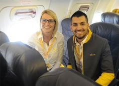 Foto de la galería: Flybondi aterrizó por primera vez en Posadas