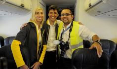 Foto de la galería: Flybondi aterrizó por primera vez en Posadas