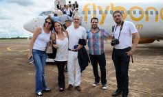 Foto de la galería: Flybondi aterrizó por primera vez en Posadas