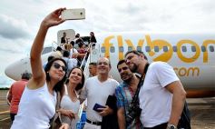 Foto de la galería: Flybondi aterrizó por primera vez en Posadas