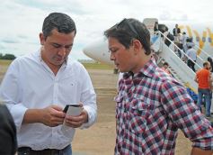 Foto de la galería: Flybondi aterrizó por primera vez en Posadas