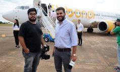Foto de la galería: Flybondi aterrizó por primera vez en Posadas