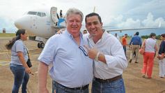 Foto de la galería: Flybondi aterrizó por primera vez en Posadas