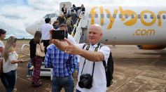 Foto de la galería: Flybondi aterrizó por primera vez en Posadas