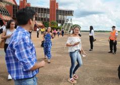 Foto de la galería: Flybondi aterrizó por primera vez en Posadas