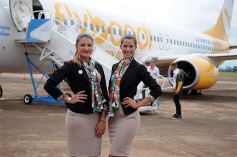 Foto de la galería: Flybondi aterrizó por primera vez en Posadas